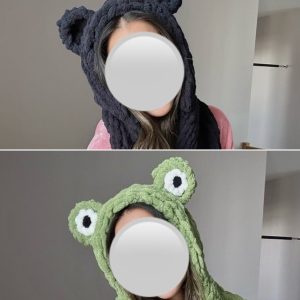 بیگ اسکارف خرس و قورباغه