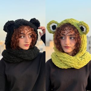 بیگ اسکارف خرس و قورباغه بیگ اسکارف خرس و قورباغه