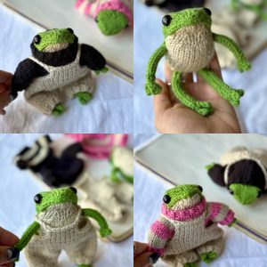 قورباغه ملبس قورباغه ملبس